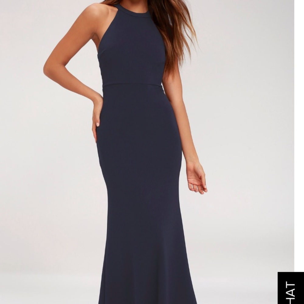 Lulu’s Navy Blue Gown!